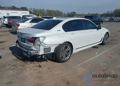 2019 BMW 740E xDrive Iperformance z USA, uszkodzony, nr VIN WBA7J2C51KB246462